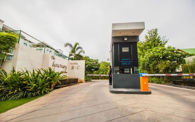 Отель The Sanctuary By Pattaya Sunny Rentals Паттайя вид на фасад