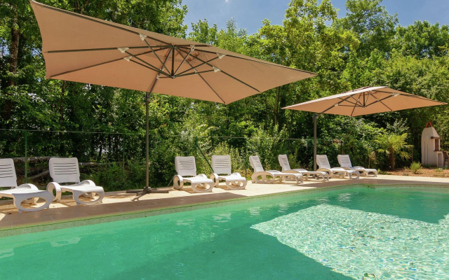 Spacious Farmhouse With Private Heated Pool in a Rustic Garden