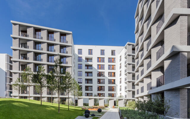 Отель Platinum Residence Mokotow Варшава вид на фасад