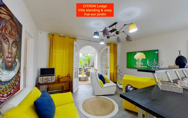 GREEN LORD DOMAINE - Lodges & Spa - Lounge - Restaurant gastronomique