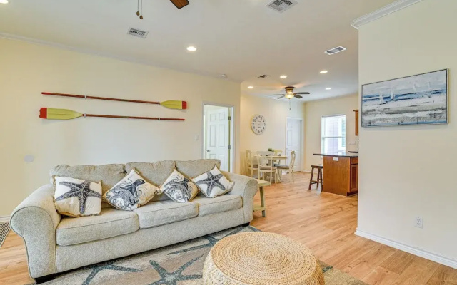 Gulf Views: Beachfront Bolivar Peninsula Escape!