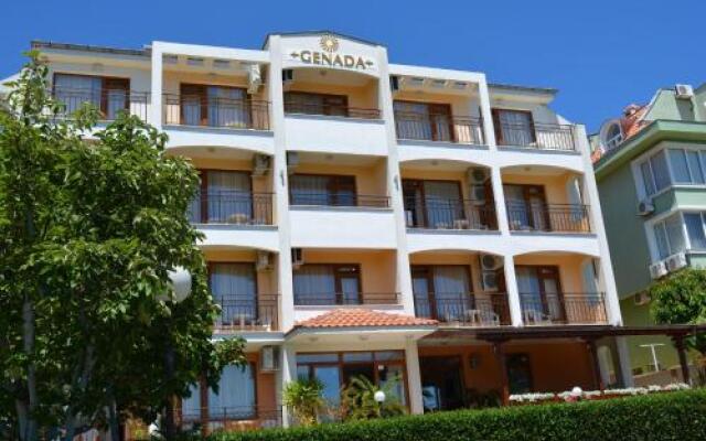 Hotel Genada Свети Влас вид на фасад