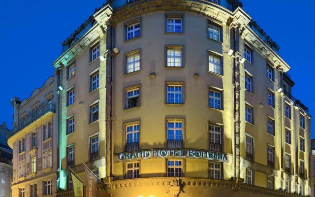 Отель Grand Hotel Bohemia Чехия, Прага - - забронировать отель Grand Hotel Bohemia, цены и фото номеров вид на фасад
