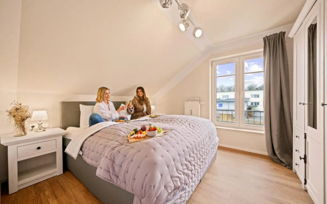 Wohlfühl-Apartment Irisblüte mit Privatstrand