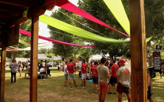 Haro San Vino Wine Fight Camping