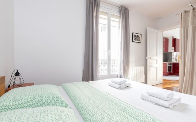 Апартаменты Bastille - Ledru Rollin Apartment комната для гостей