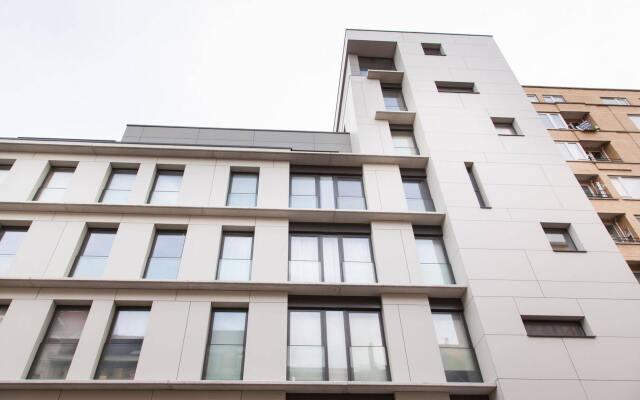 Апартаменты Sweet Inn Apartments Flagey Брюссель вид на фасад
