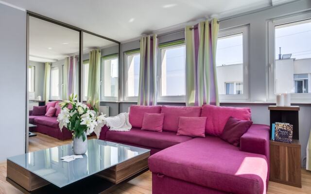 Апартаменты Elite Apartments Sopot City Center Сопот комната для гостей