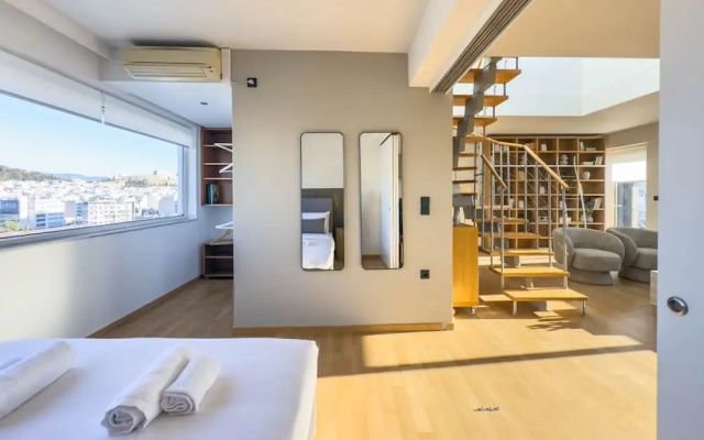 Acropolis Sky Retreat Jacuzzi 3BR Maisonette