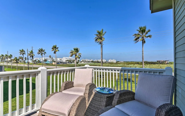 Ocean-view 'kahala Beach Bliss' Home in Galveston!