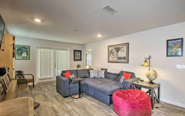 Musical Pensacola Home w/ Fire Pit + Grill!