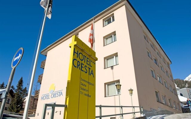 Отель Cresta Швейцария, Давос - отзывы, цены и фото номеров - забронировать отель Cresta онлайн вид на фасад
