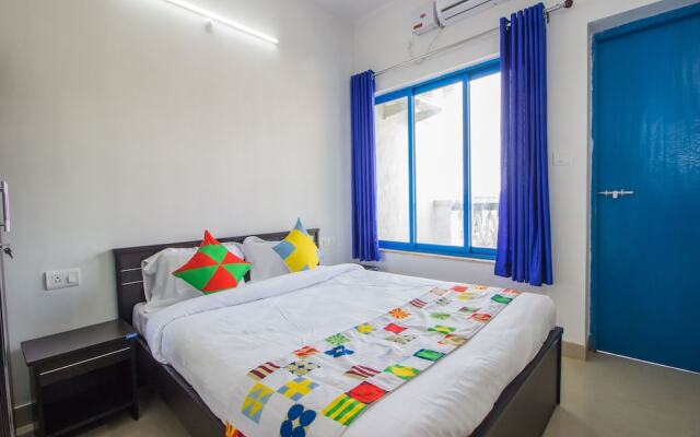 Отель OYO 11899 Home Greek Style 4BHK Penthouse Bambolim Гоа вид на фасад