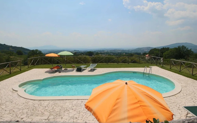 Farmhouse in Casperia With Pool & Scenic Views
