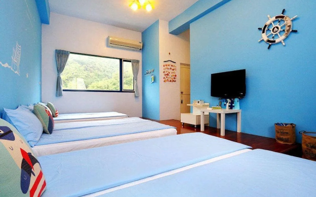 Blue and White Holiday B&B