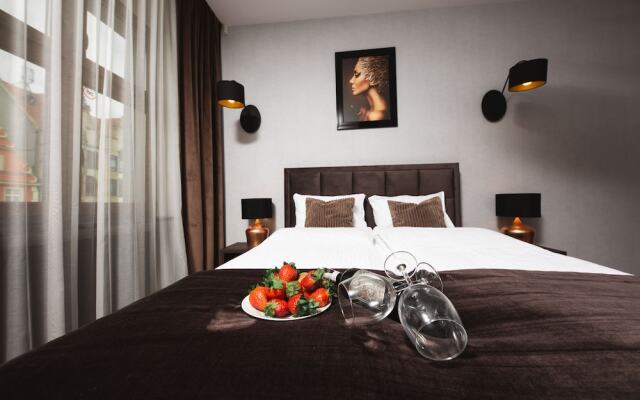 Отель Aparthotel New Lux Вроцлав вид на фасад