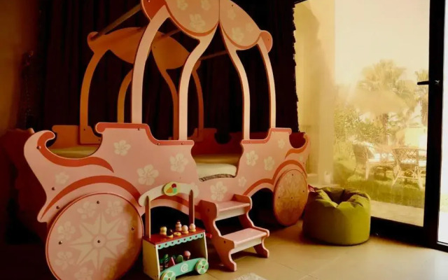 Private guest house in five stars resort