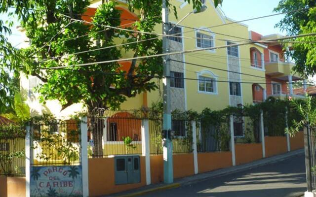 Отель Parco del Caribe вид на фасад
