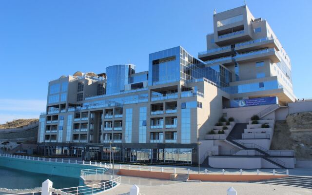 Гостиница Caspian Riviera Grand Palace Казахстан, Актау - отзывы, цены и фото номеров - забронировать гостиницу Caspian Riviera Grand Palace онлайн вид на фасад