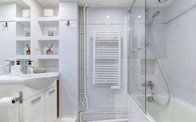 Modern 1BR For 4 By Centre Pompidou