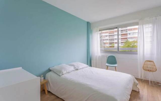 Appart'Hôtel Luminous Vue Seine- Paris 15min