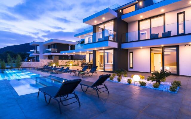 Villa Vogue by Akdenizvillam Турция, Калкан - отзывы, цены и фото номеров - забронировать отель Villa Vogue by Akdenizvillam онлайн вид на фасад