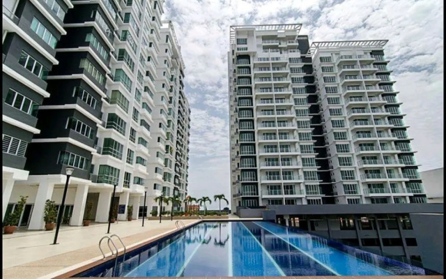 One Residence Sekinchan Condo Room