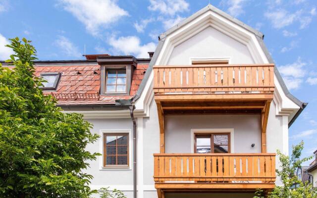 Отель Villa Riedenburg Design Apartments Австрия, Зальцбург - отзывы, цены и фото номеров - забронировать отель Villa Riedenburg Design Apartments онлайн вид на фасад