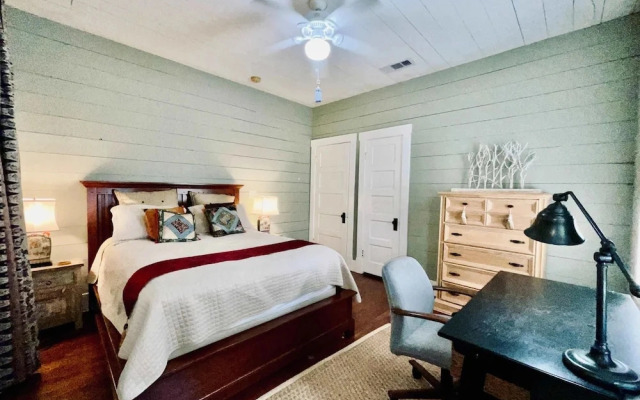 Verdant Red Door Retreat