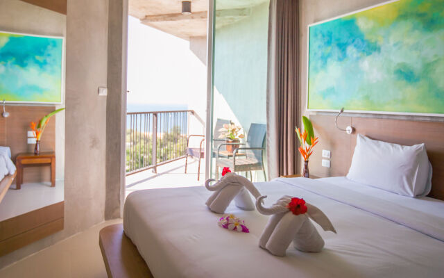 B2 Sea View Pattaya Boutique & Budget Hotel вид на фасад