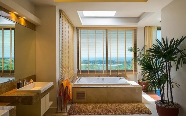 "panoramic Seaview 650sqm 4br Pool Villa 2 min Drive to Naithon Beach"