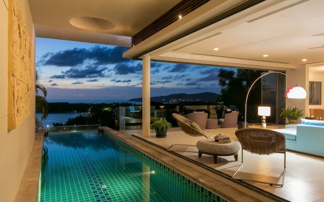 The Heights Penthouse Ocean view A11 Near Kata Beach