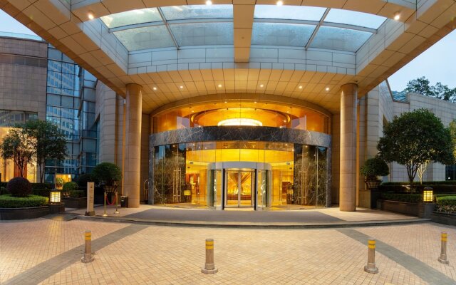 Shangri-la Hotel Chengdu вид на фасад
