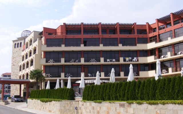Отель Nobel All Inclusive Болгария, Солнечный берег - отзывы, цены и фото номеров - забронировать отель Nobel All Inclusive онлайн вид на фасад