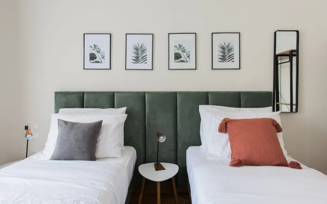UPSTREET Charming & Comfy 2BD Apt-Acropolis