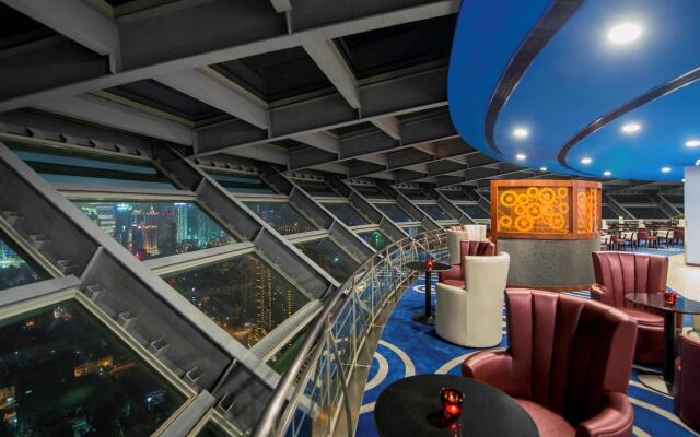 Отель Novotel Shanghai Atlantis вид на фасад