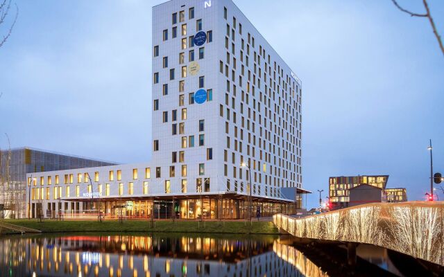 Отель Novotel Amsterdam Schiphol Airport Нидерланды, Хофддорп - 1 отзыв об отеле, цены и фото номеров - забронировать отель Novotel Amsterdam Schiphol Airport онлайн вид на фасад