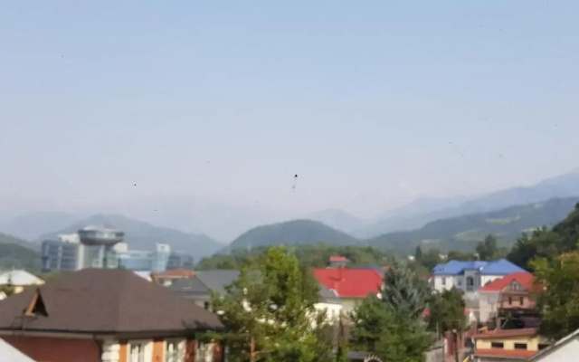 Mountain and city view house
