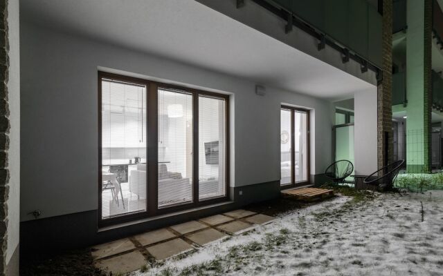 Апартаменты Wilanow Lovely Apartment вид на фасад