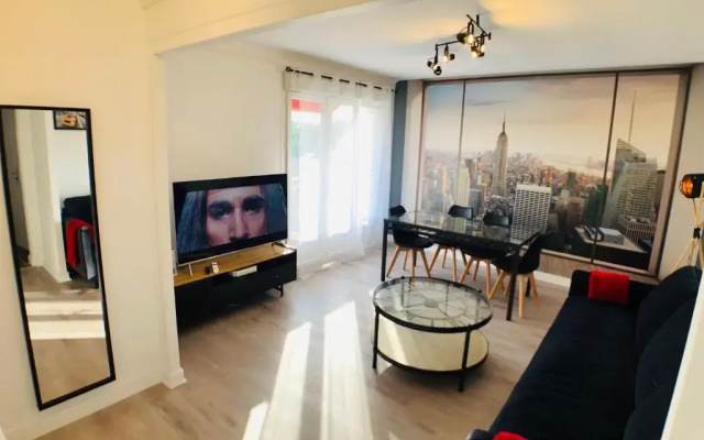 Charmant appartement 1-4 personnes, proche centre avec parking