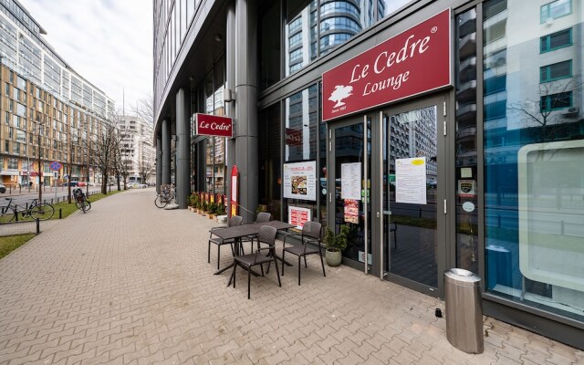 Отель P&O Apartments Grzybowska 3 Польша, Варшава - отзывы, цены и фото номеров - забронировать отель P&O Apartments Grzybowska 3 онлайн вид на фасад