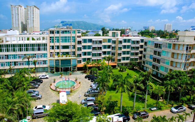 Отель New Wave Vung Tau Вьетнам, Вунгтау - отзывы, цены и фото номеров - забронировать отель New Wave Vung Tau онлайн вид на фасад