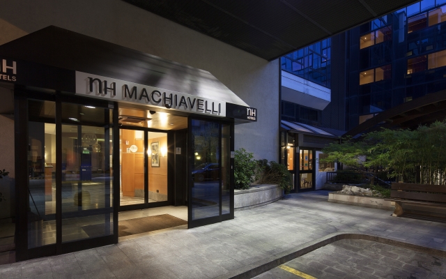 Отель NH Milano Machiavelli вид на фасад