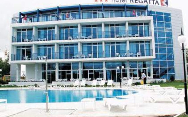 Отель Regatta Palace Солнечный берег вид на фасад