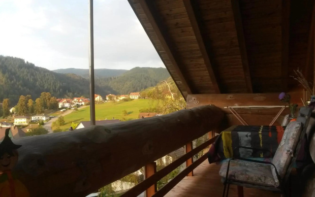 Blockhaus-Ferienwohnung