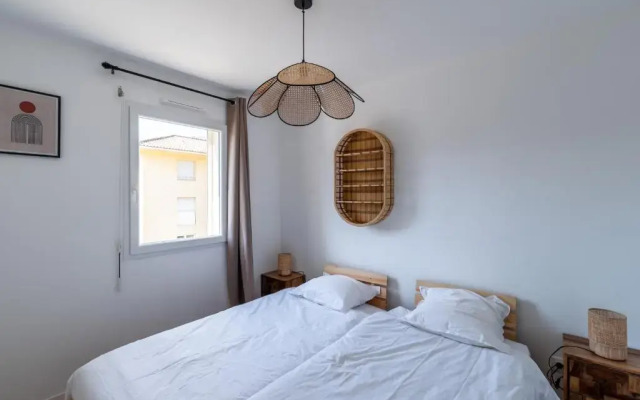 Mari - Appt tout confort 150m de la plage