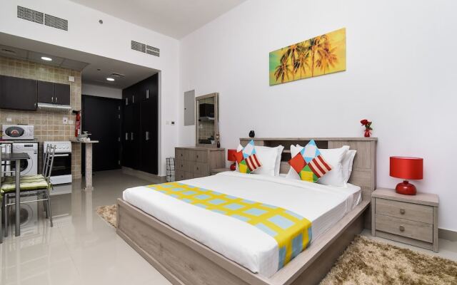 Апартаменты OYO 145 Home Marina View Apartment вид на фасад