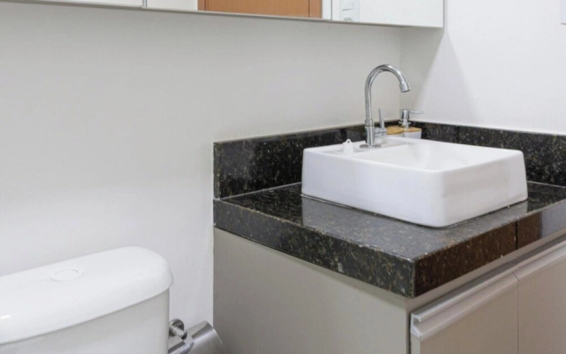Flat 1 quarto conforto em Cupe - 154D