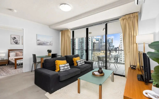 1-bed Brisbane City Centre With Pool, BBQ & Gym