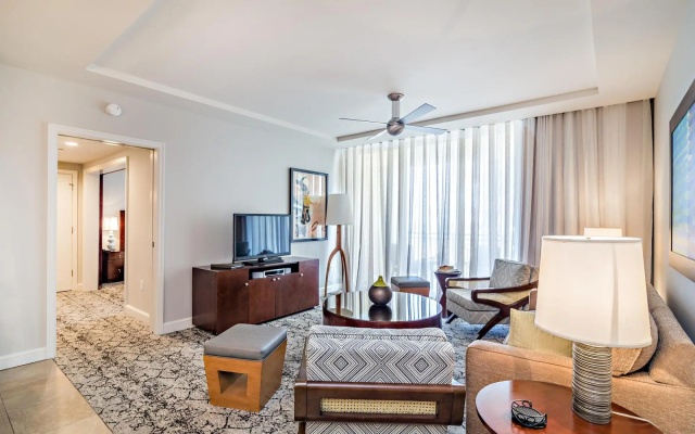 Ocean view 1 bedroom condo